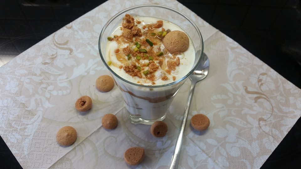 Joghurt - Amarettini - Dessert - Ein beliebtes Rezept | Chefkoch.de