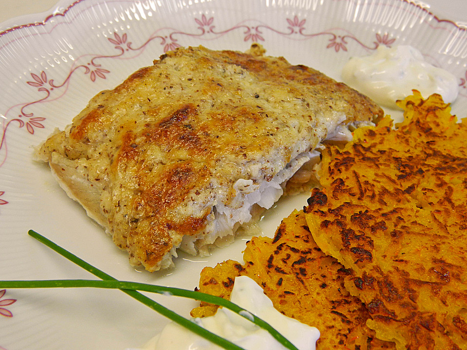 Fischfilet mit Nuss-Käse Kruste von Merceile | Chefkoch.de