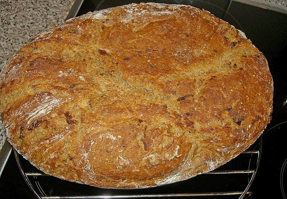 Rustikales Brot im Bräter von Meggixx | Chefkoch.de