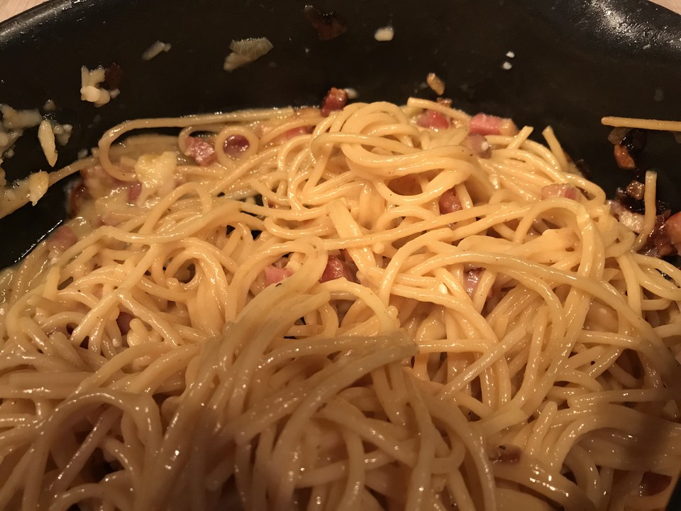 Spaghetti Carbonara ohne Sahne von Briesch | Chefkoch.de