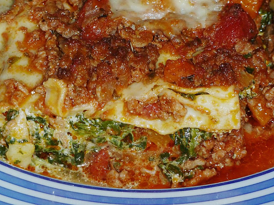Clints Spinat - Hackfleisch - Lasagne von clint | Chefkoch.de