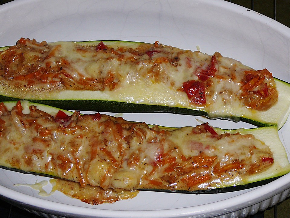 Gefüllte Zucchini von susefanne | Chefkoch.de