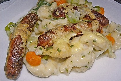Spätzleauflauf ‚Kaspar Hauser‘