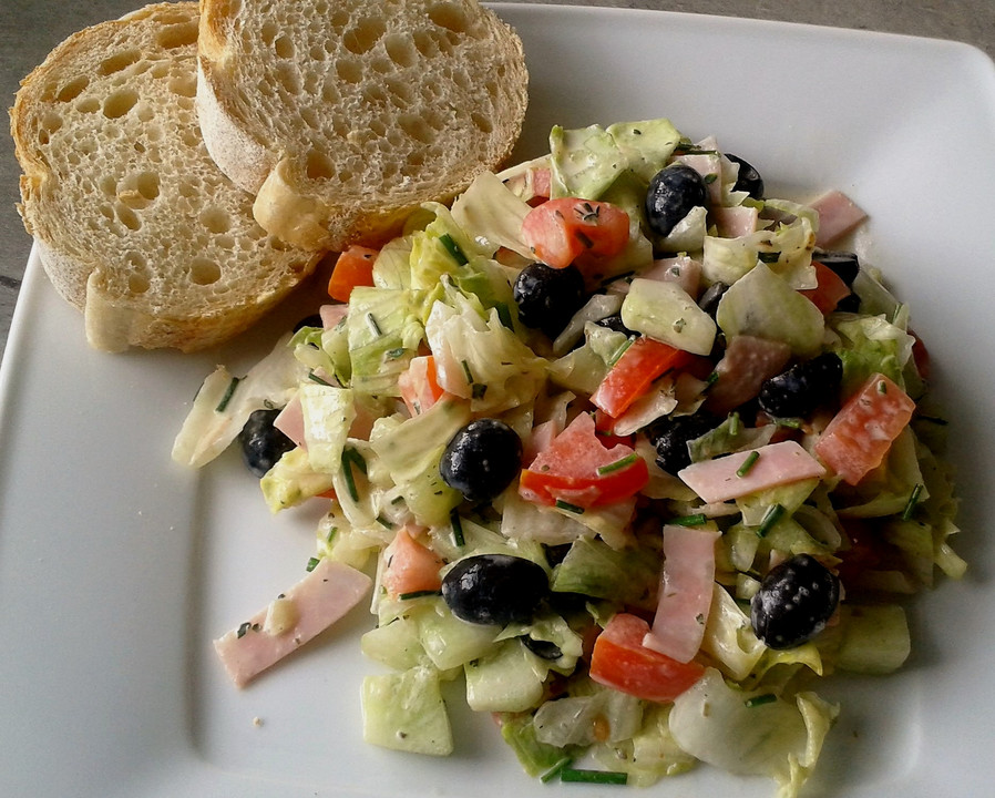 Griechischer Salat mit Oliven von bastelsuse | Chefkoch.de