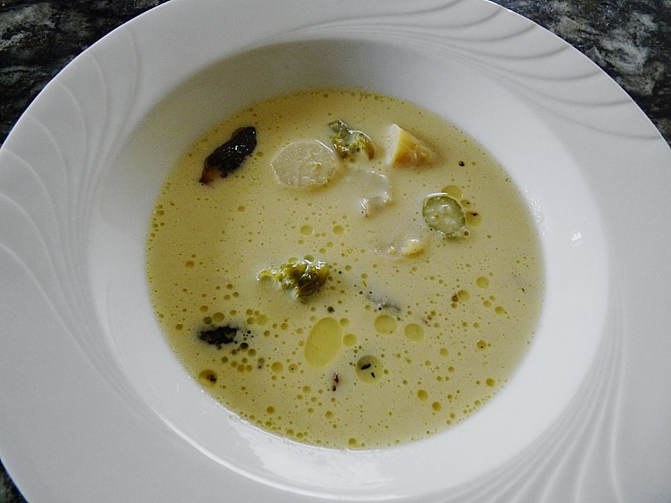 Gourmet Spargelsuppe mit Morcheln von orso-nero | Chefkoch.de