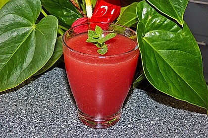 Holunderblüten - Melonen - Dessert 3