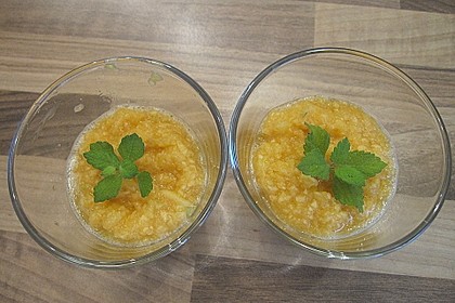 Holunderblüten - Melonen - Dessert