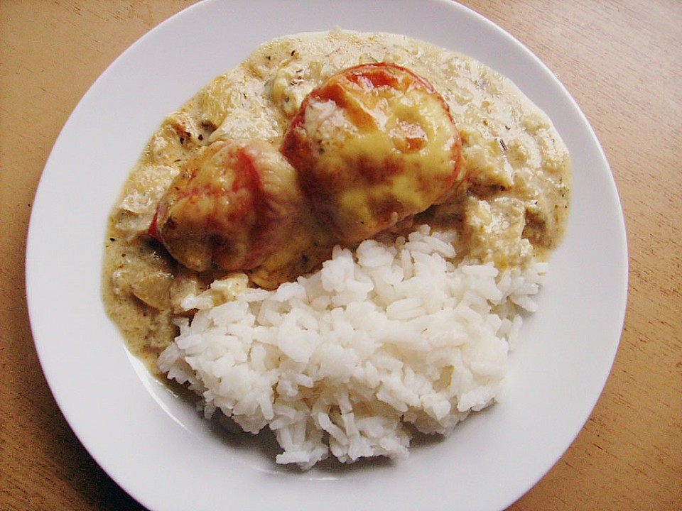 Pute mit Tomaten und Käse überbacken von icebear1 | Chefkoch.de