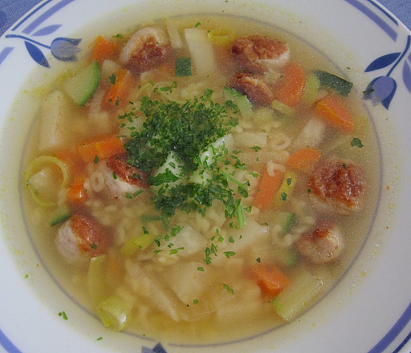 Nudelsuppe mit Klößchen von Tombstone5 | Chefkoch.de