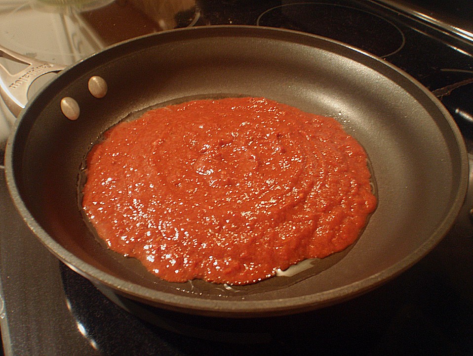 Pikante Tomatensoße zu Pasta, Schnitzel und anderem von Fiefhusener ...
