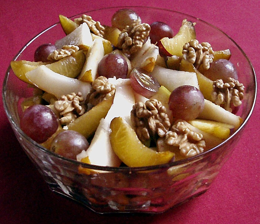 Herbstlicher Obstsalat von Chrissy79 | Chefkoch.de