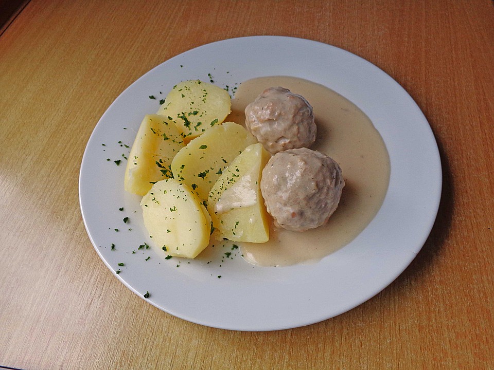 Fleischklopse mit Meerrettichsoße von Awlona | Chefkoch.de