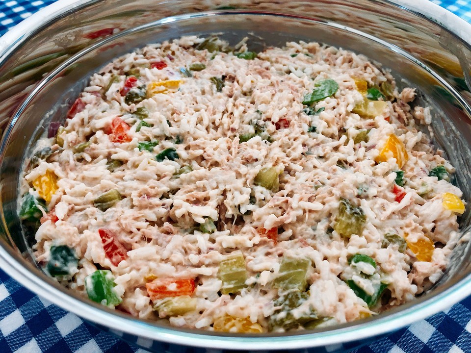 Thunfisch - Reissalat mit Paprika von chrisoma | Chefkoch.de