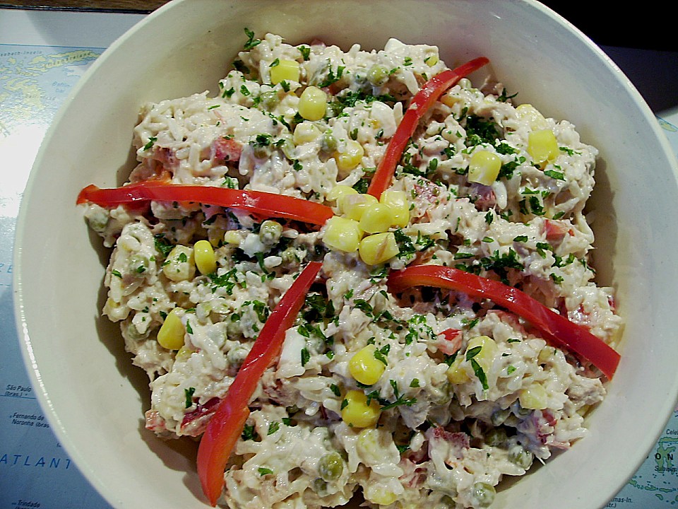 Thunfisch - Reissalat mit Paprika von chrisoma | Chefkoch.de