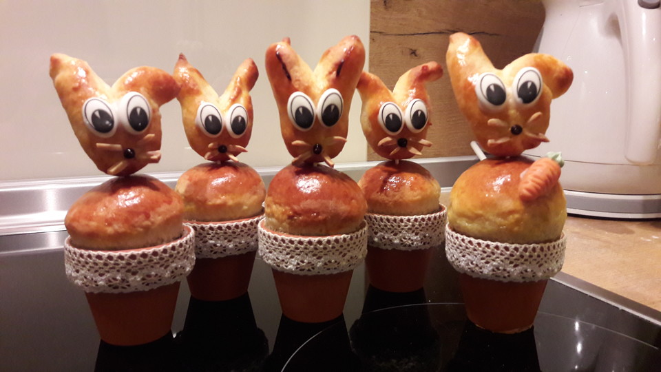 Osterhäschen im Tontopf von Friesin | Chefkoch.de
