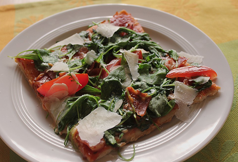 Rucola - Pizza mit Parmaschinken von StMenken64 | Chefkoch.de