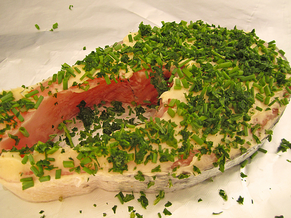 Lachssteak mit Kräutern von Marina25 | Chefkoch.de