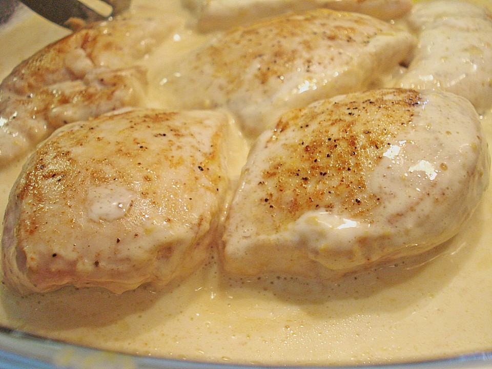 Hähnchenbrust in Honig - Senf Soße von Bonsairose | Chefkoch.de