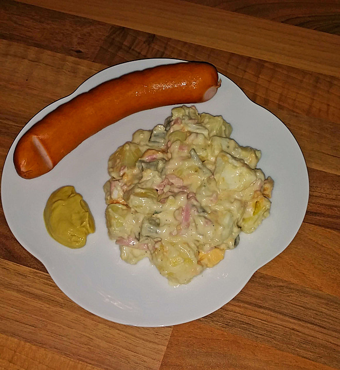 Kartoffelsalat nach Mutters Art mit Fleischsalat von the_punk | Chefkoch.de
