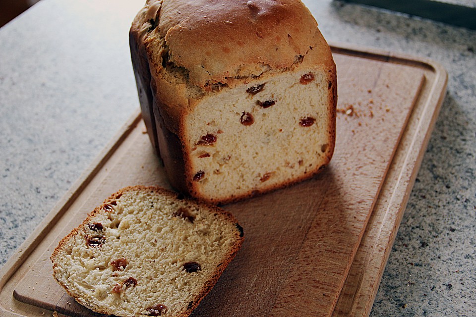 Rosinenstuten für den Brotbackautomaten