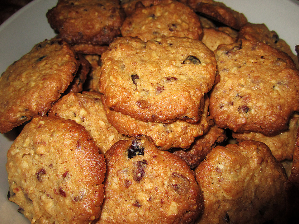 Cashew - Cranberry Kekse von Koelkast | Chefkoch.de