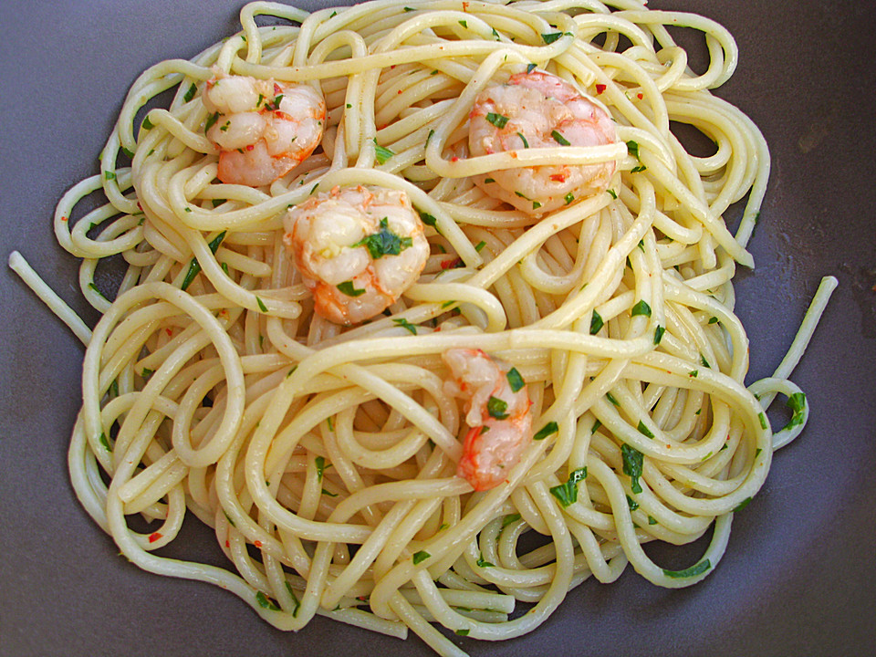 Spaghetti Gamberetti von Sonnenstaub Chefkoch.de