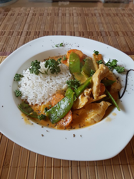Thai Curry Erdnuss - Kokos - Hühnchen von Sazoti | Chefkoch.de