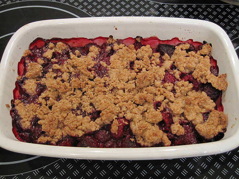 Beeren - Crumble von anne1408 | Chefkoch.de