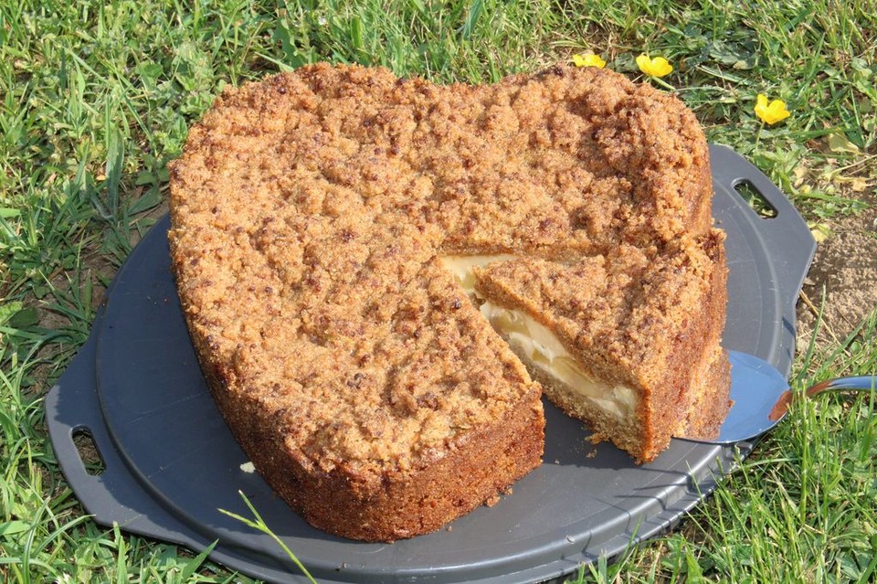 Mürbeteig Apfel - Vanille - Kuchen mit Streuseln von An3009ka | Chefkoch.de