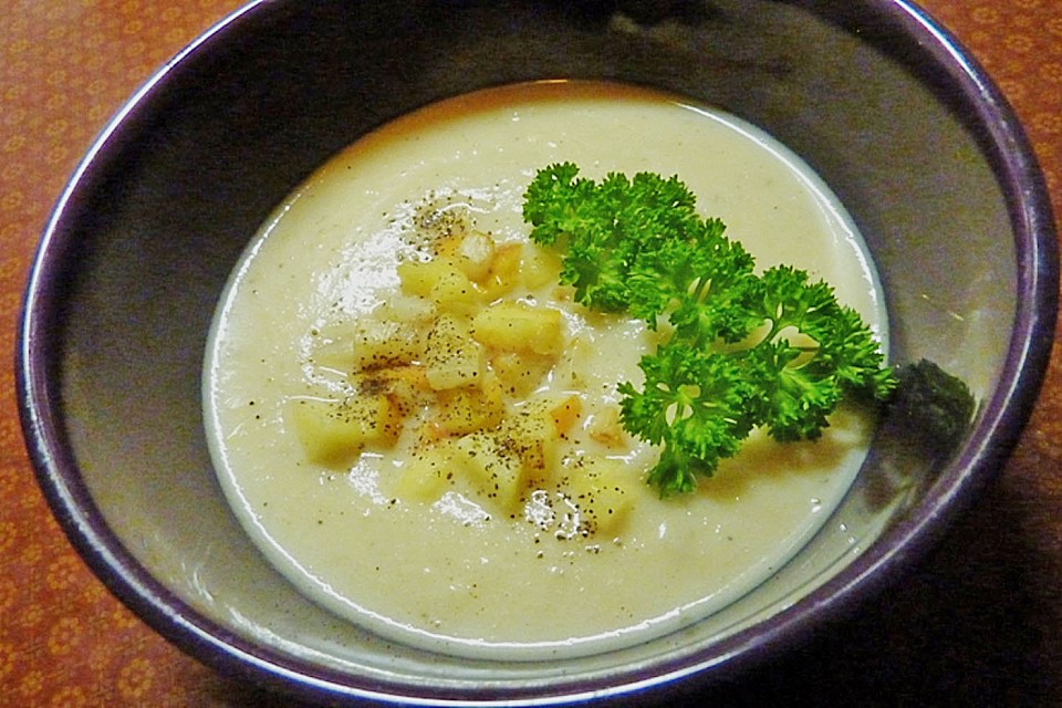 Sellerie - Apfelsuppe von spicyman | Chefkoch.de