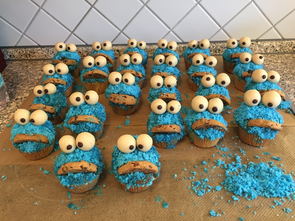 Krümelmonster Muffins von Annika3011 | Chefkoch.de