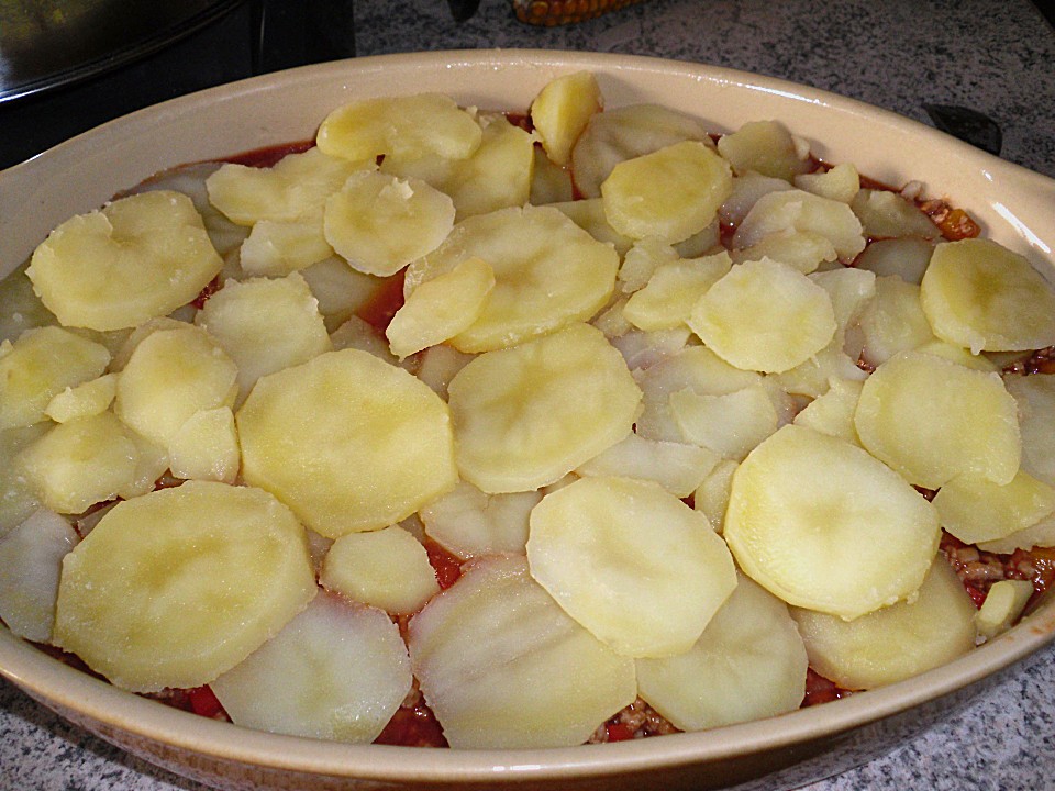 Hackfleisch - Kartoffel - Auflauf von mamavonkathleen | Chefkoch.de