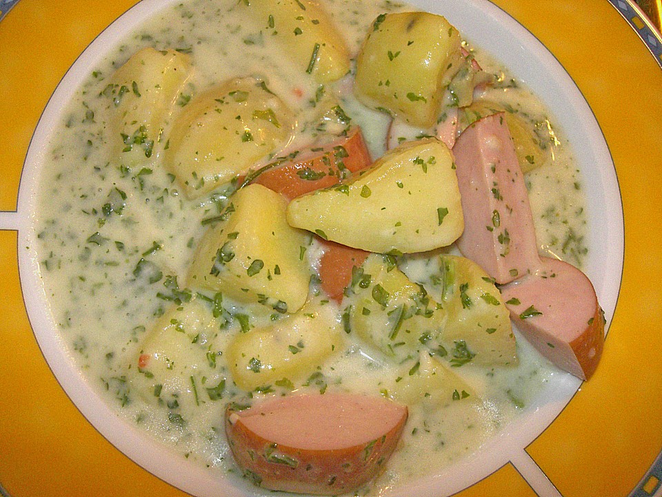 Petersilienkartoffeln mit Fleischwurst von Meggixx | Chefkoch.de