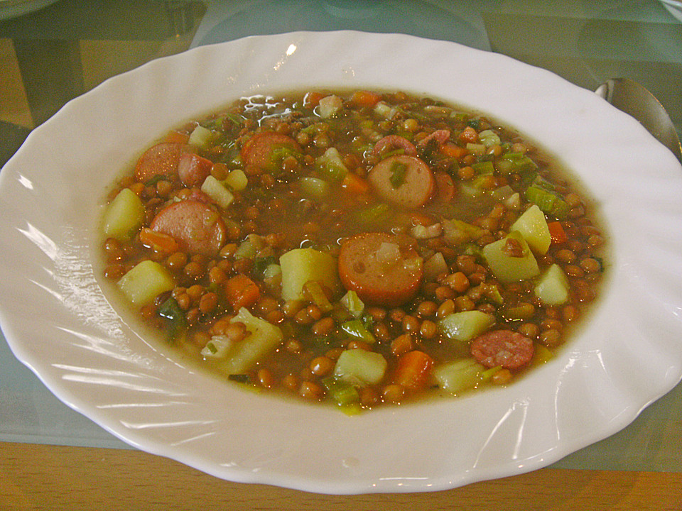 Linsensuppe nach Uromas Art von gabriele9272 | Chefkoch.de