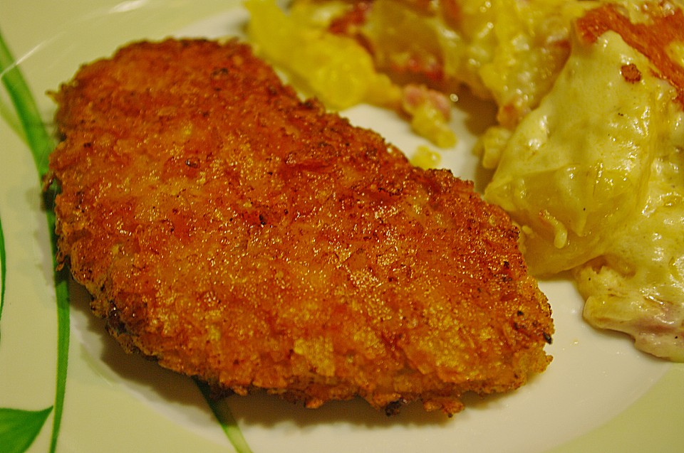 Minischnitzel mit Paprikachips - Panade von kleine-biene | Chefkoch.de