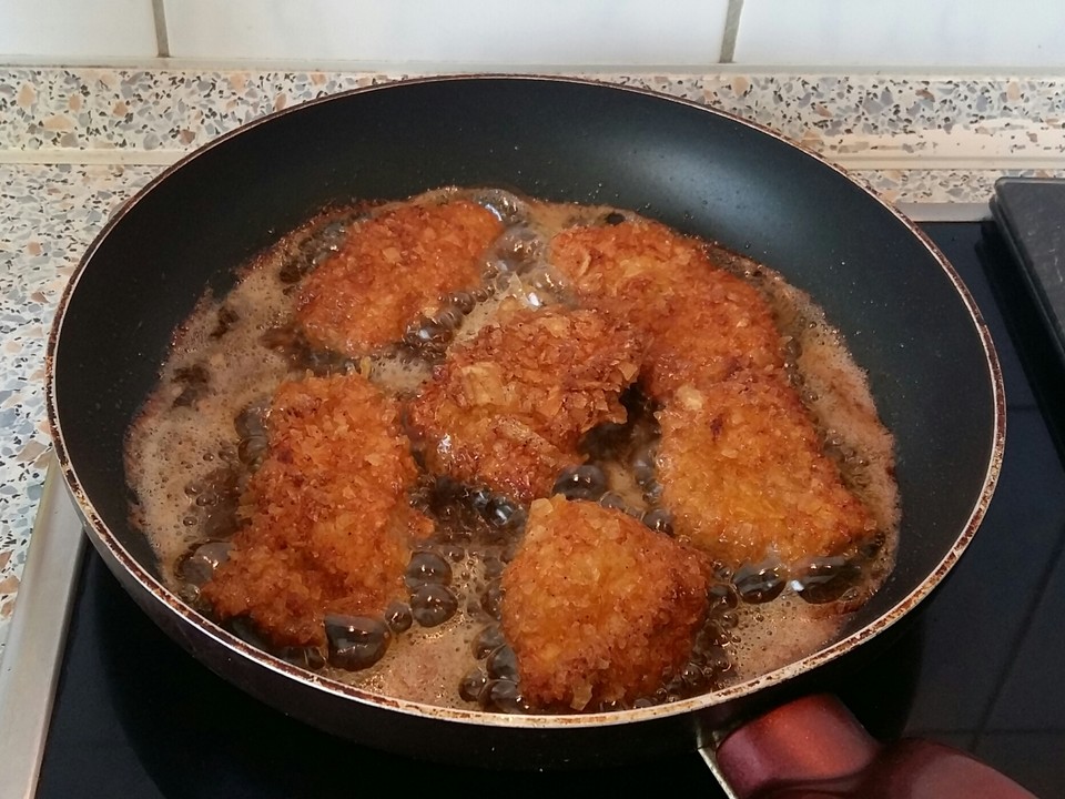 Minischnitzel mit Paprikachips - Panade von kleine-biene | Chefkoch.de