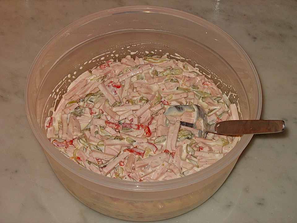 Schneller Fleischsalat von Bezwinger | Chefkoch.de