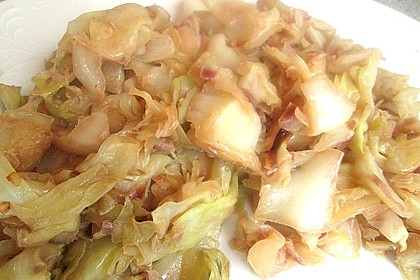 Gebratener Wei&szlig;kohl 1