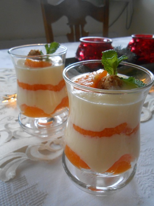 Quark - Pudding - Creme mit Mandarinen von OnlyPink | Chefkoch.de
