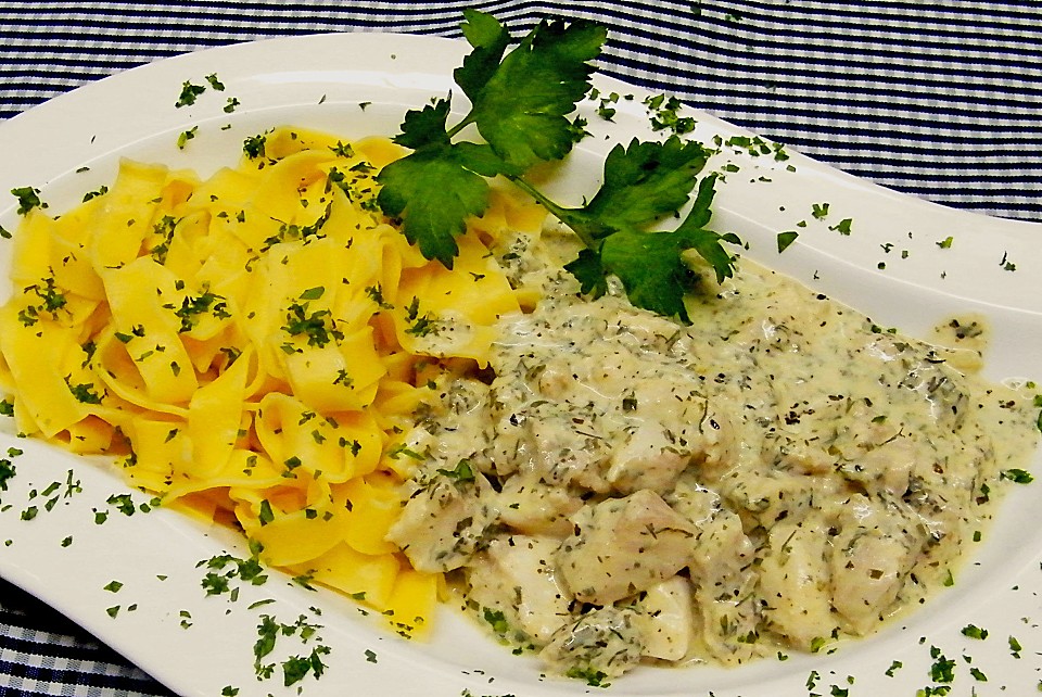 Rotbarschfilet in Kräutersauce von garten-gerd | Chefkoch.de