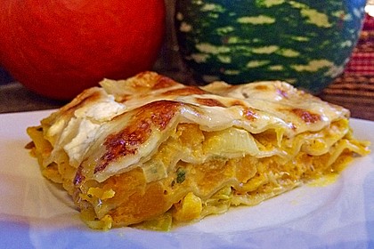 Vegetarische Kürbis-Mangold-Lasagne 2