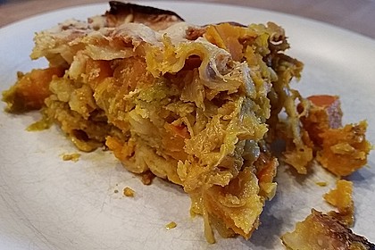 Vegetarische Kürbis-Mangold-Lasagne 11