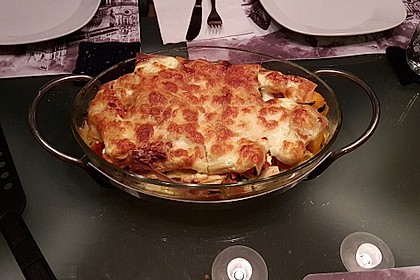 Vegetarische Kürbis-Mangold-Lasagne 5