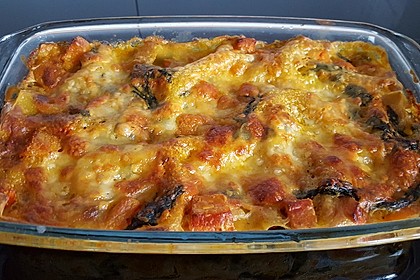Vegetarische Kürbis-Mangold-Lasagne 3