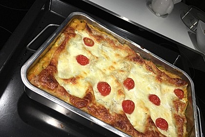 Vegetarische Kürbis-Mangold-Lasagne 7