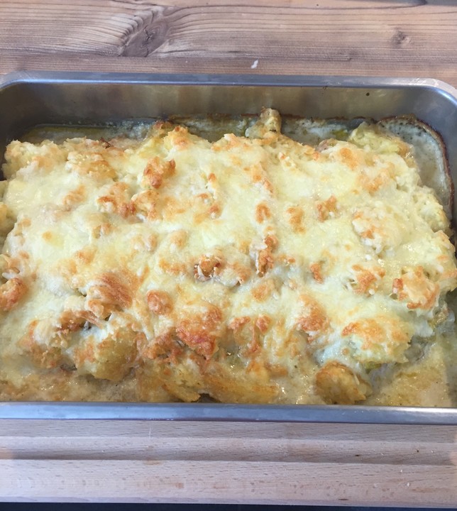 Putenschnitzel in Käse - Lauch - Sauce mit Rösti überbacken von majon38 ...