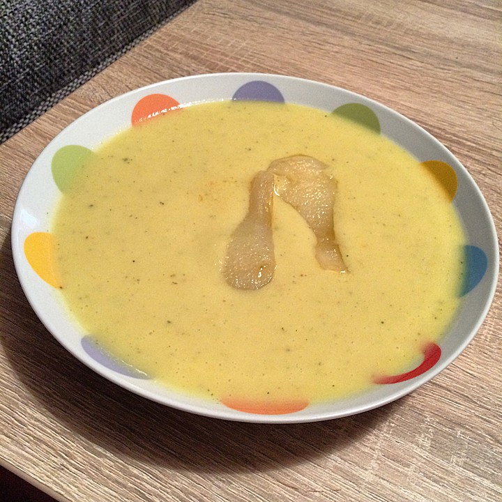 Pastinaken - Birnensuppe mit Curry von EmmaMM | Chefkoch.de