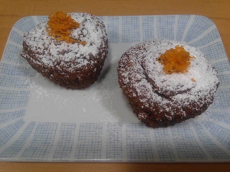 Vollkornmuffins mit Kokos und Schokolade ohne Ei von chrizzle3 ...