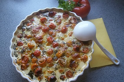 Mozzarella - Hähnchen in Basilikum - Sahnesauce 23