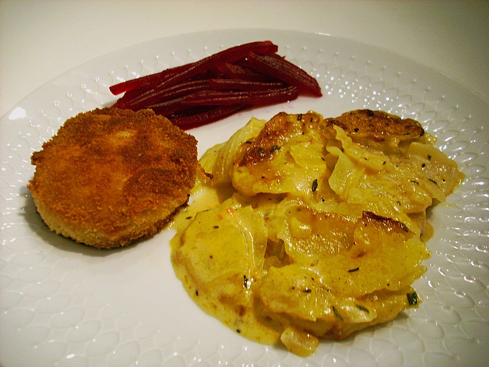 Kartoffelgratin mit Frischkäse von jienniasy | Chefkoch.de